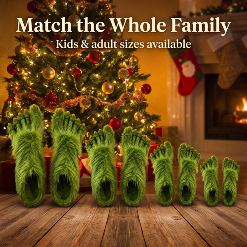 Nessa Grinch slippers
